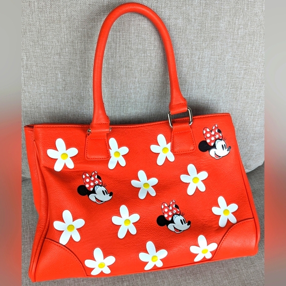 Disney Loungefly Minnie Mouse Satchel/Mini-Tote Purse - Picture 1 of 7